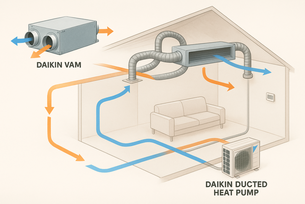 Daikin Ventilation HRV Heat Pump