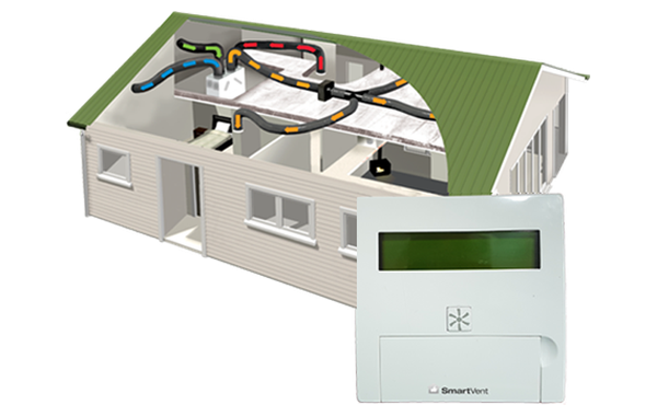 SmartVent Balance heat recovery ventilation system