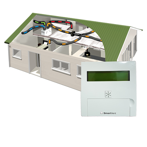 SmartVent Balance heat recovery ventilation system